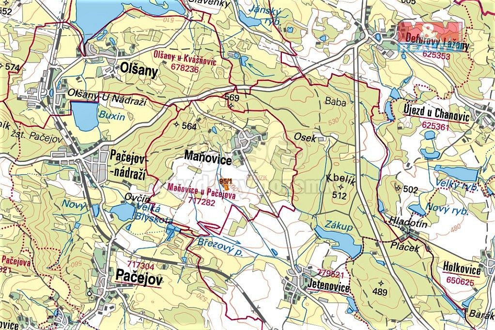 Prodej zemědělský pozemek - Maňovice, okres Klatovy, Plzeňský kraj - 5