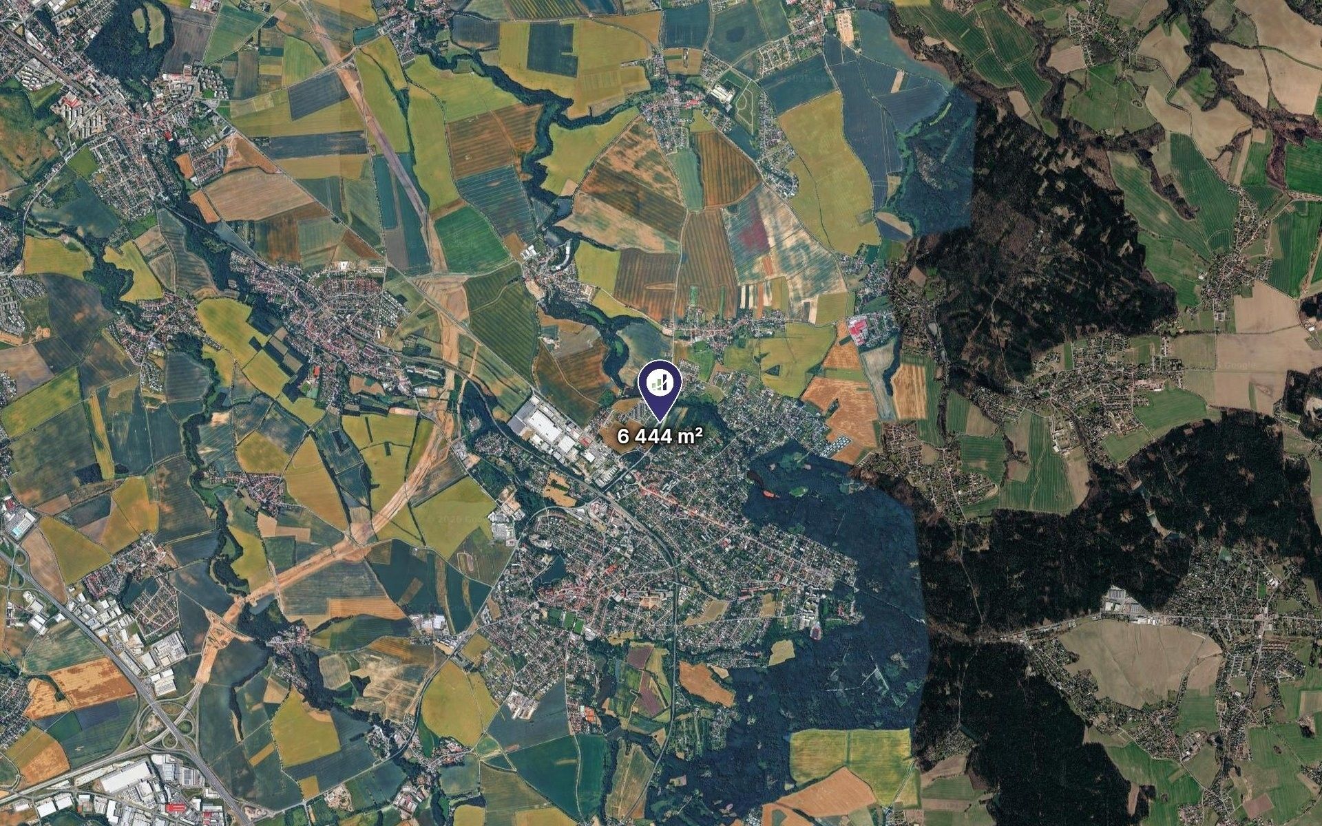Pozemky pro bydlení, Říčany, 6 444 m² - 2