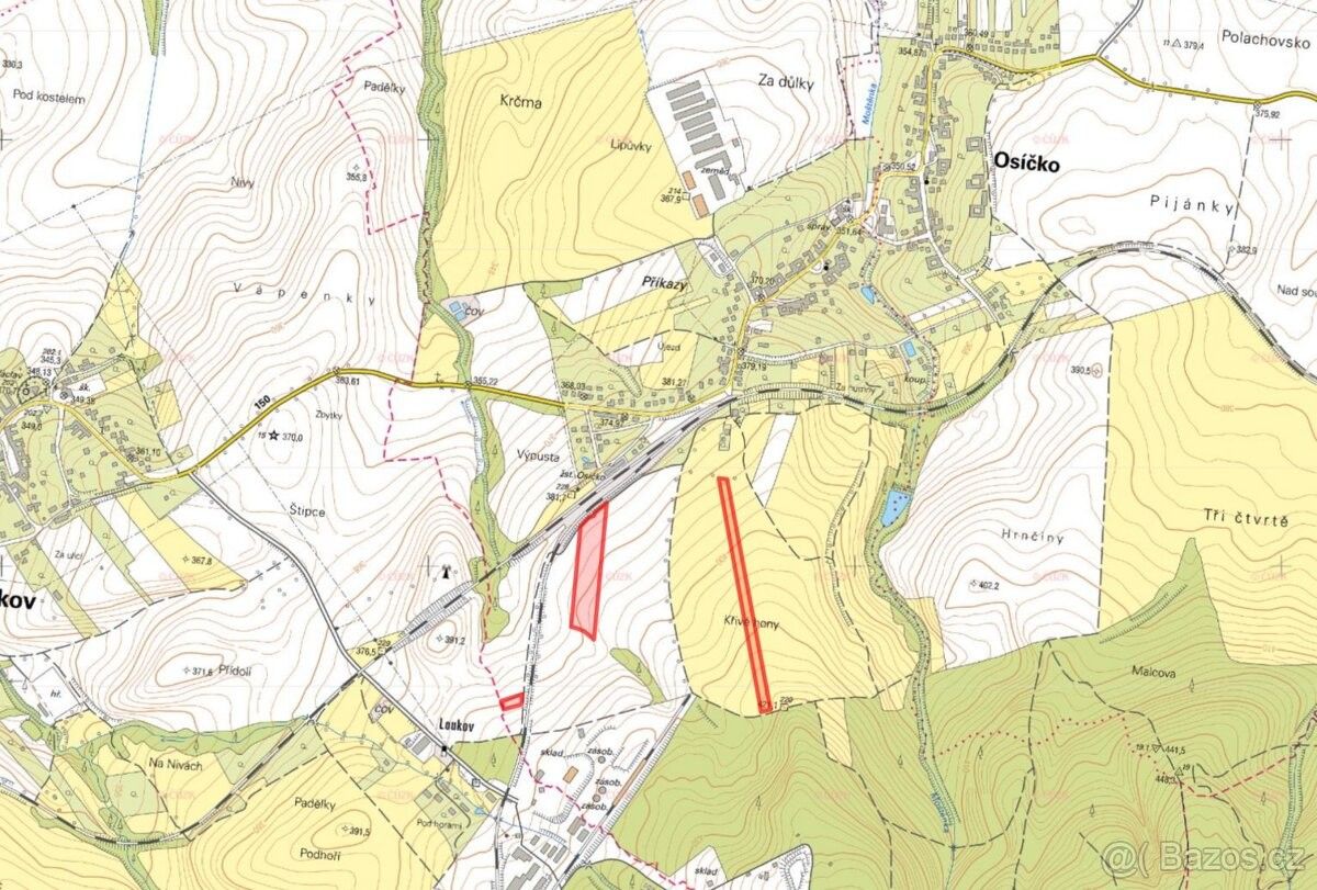 Prodej pozemek pro bydlení - Bystřice pod Hostýnem, 768 61