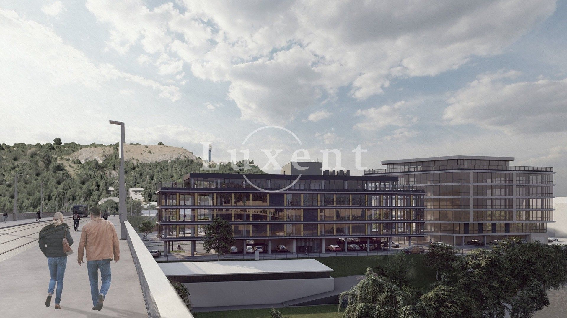 Pronájem kancelář - Strakonická, Praha, 109 m²