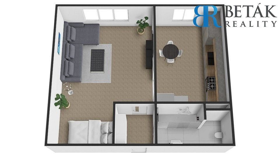 1+1, Přerov - Přerov II-Předmostí, Olomoucký kraj, 32 m² - 2