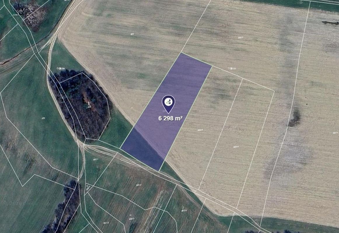 Zemědělský pozemek, 6 298 m²