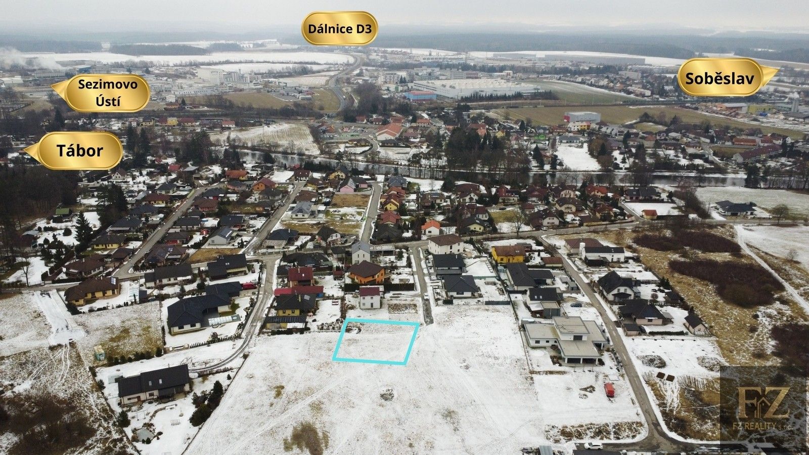 Pozemky pro bydlení, Planá nad Lužnicí, 742 m²