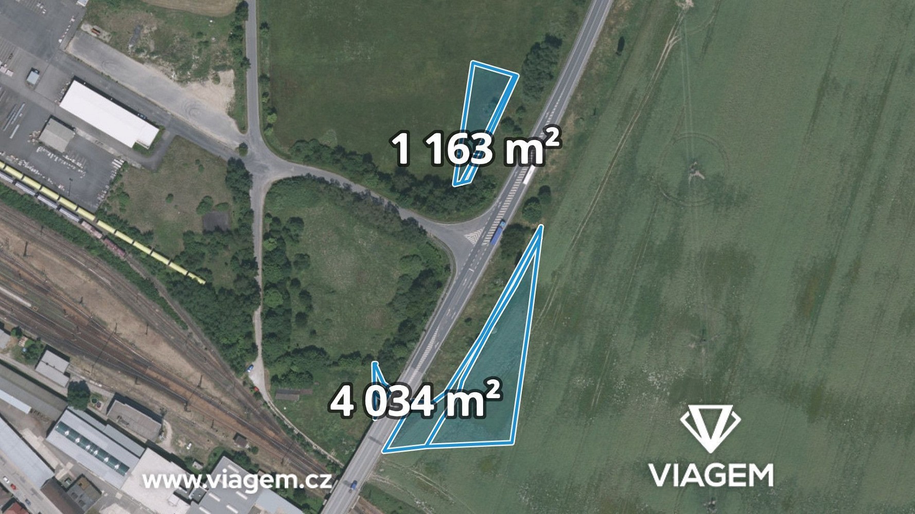 Zemědělský pozemek, 1 299 m²