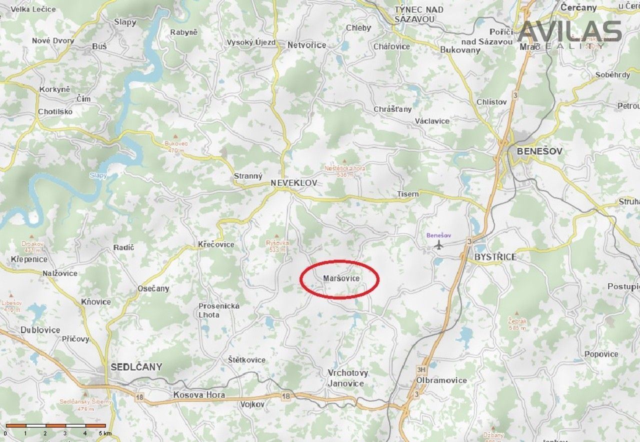 Prodej pozemek pro bydlení - Maršovice, 970 m² - 5