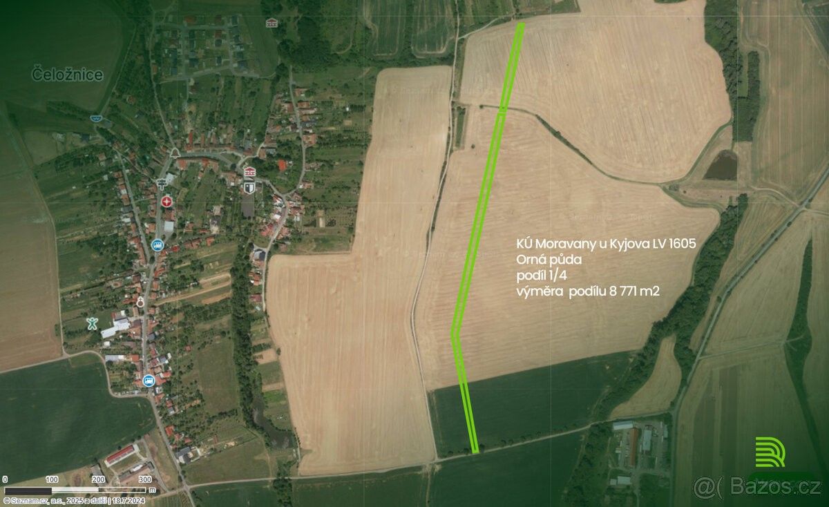 Prodej pozemek pro bydlení - Moravany u Kyjova, 696 50