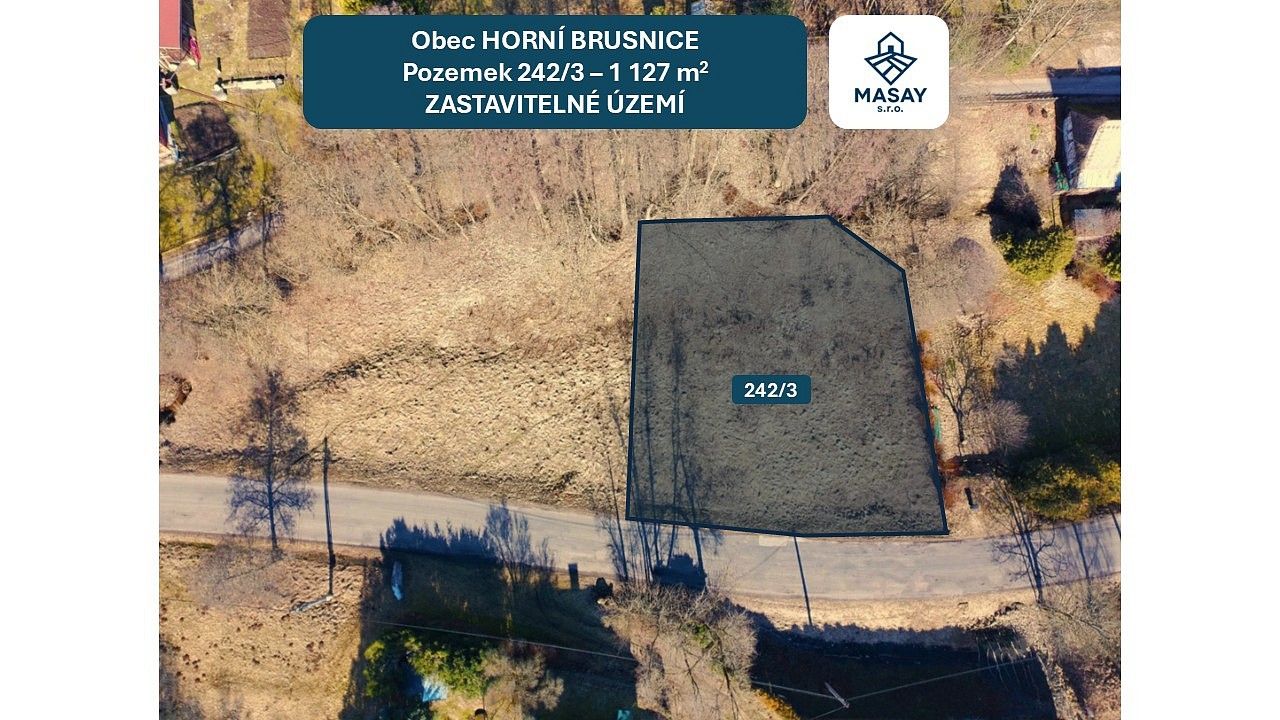 Pozemky pro bydlení, Horní Brusnice, okres Trutnov - 2