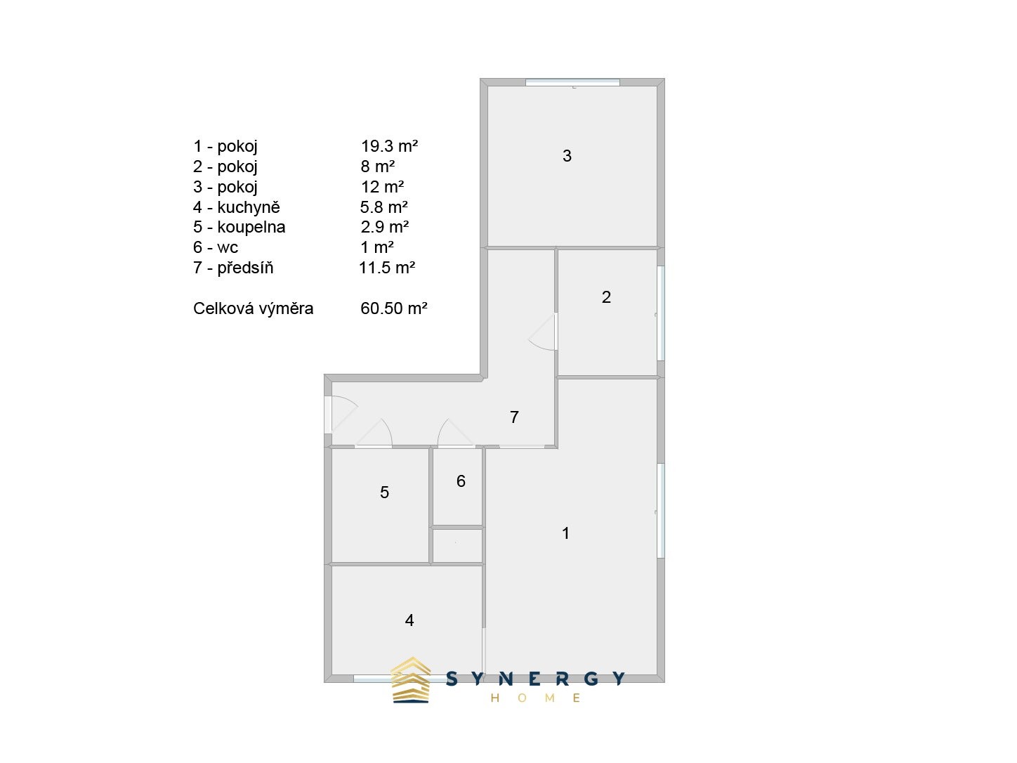Byt 3+1 · 60 m² · Cvikovská, Česká Lípa - 4