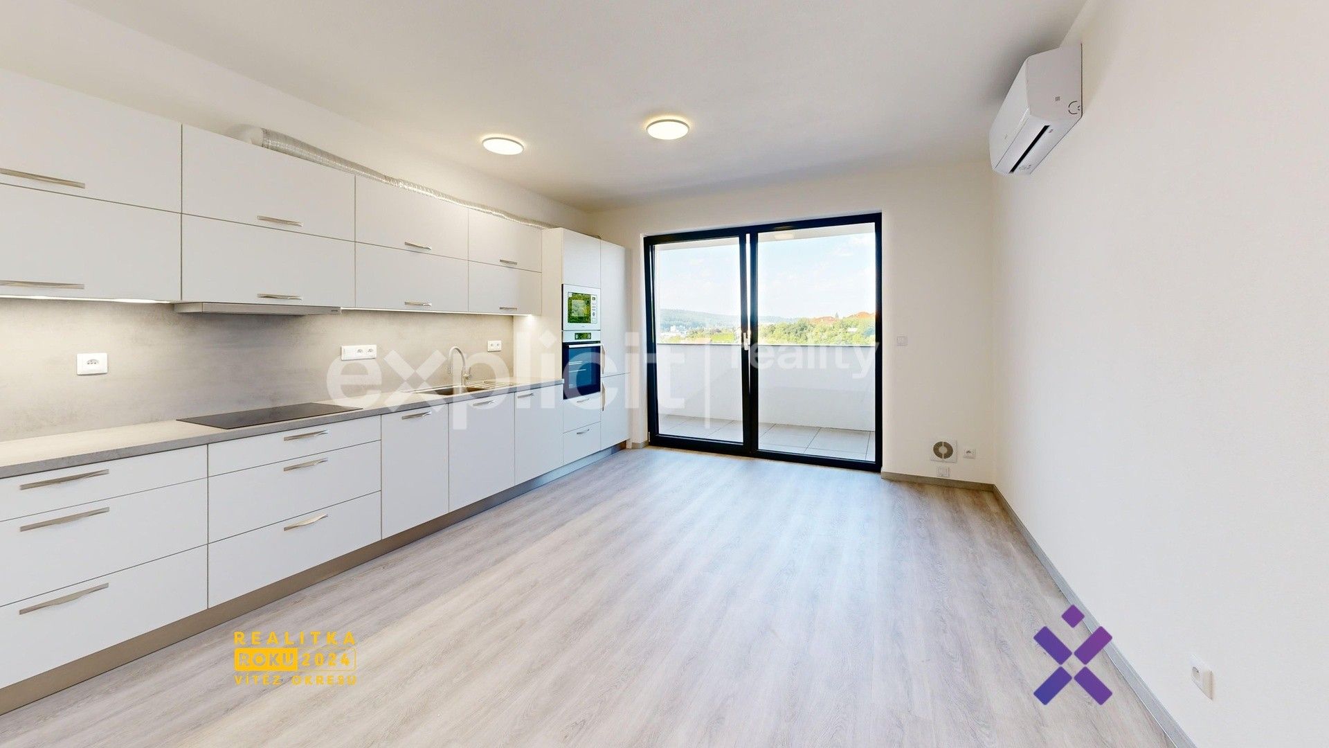 Pronájem byt 1+kk - Elektrická,Prštné,Zlín, 33 m²