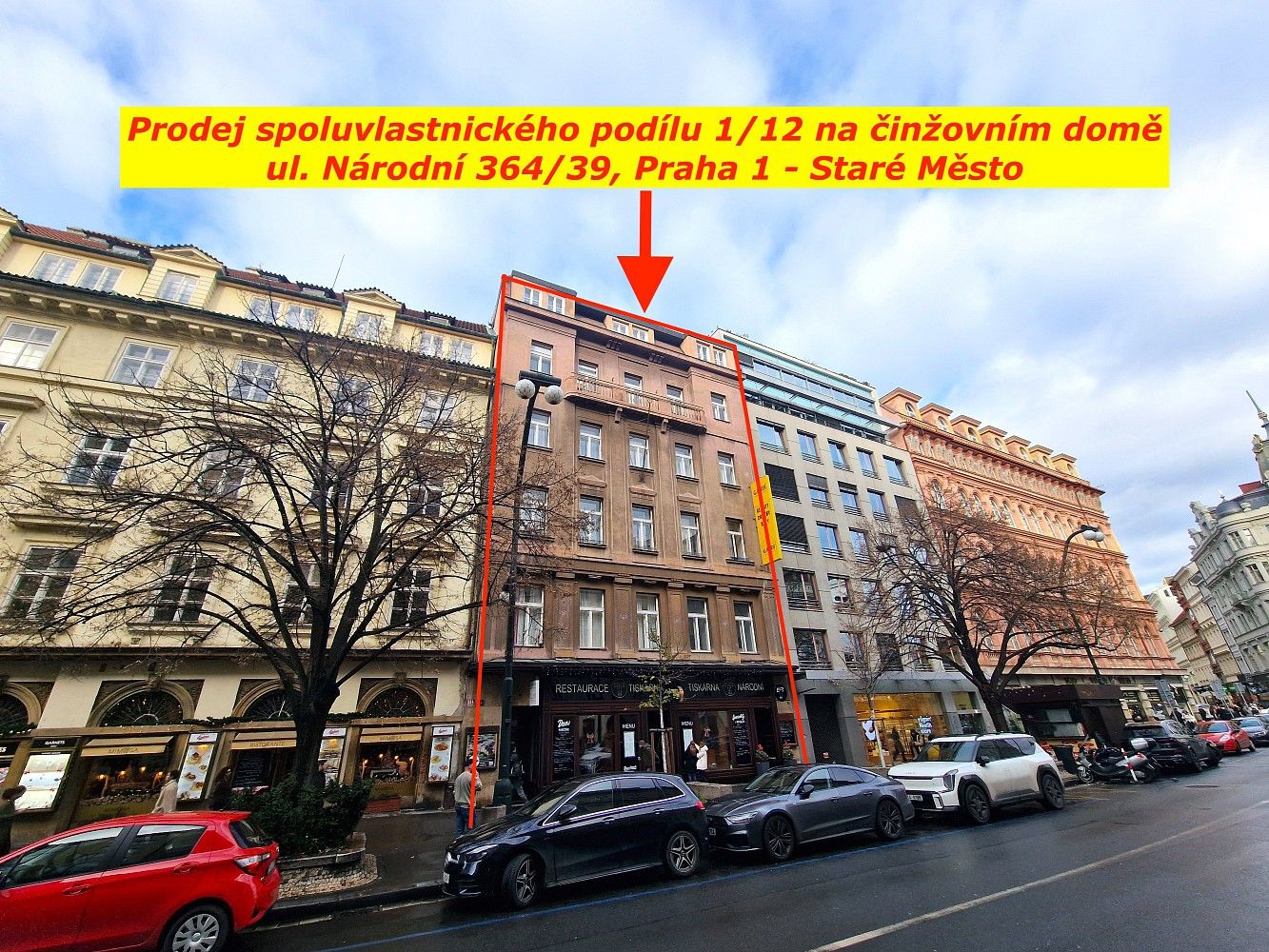 Činžovní dům, 1 476 m²