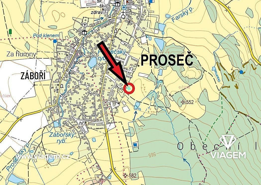 Prodej pozemek pro bydlení - Proseč, okres Chrudim, Pardubický kraj - 5