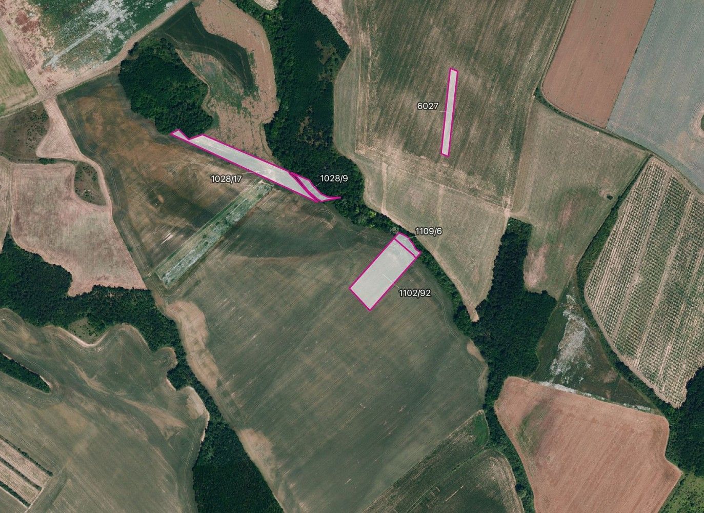 Zemědělský pozemek, 6 896 m²