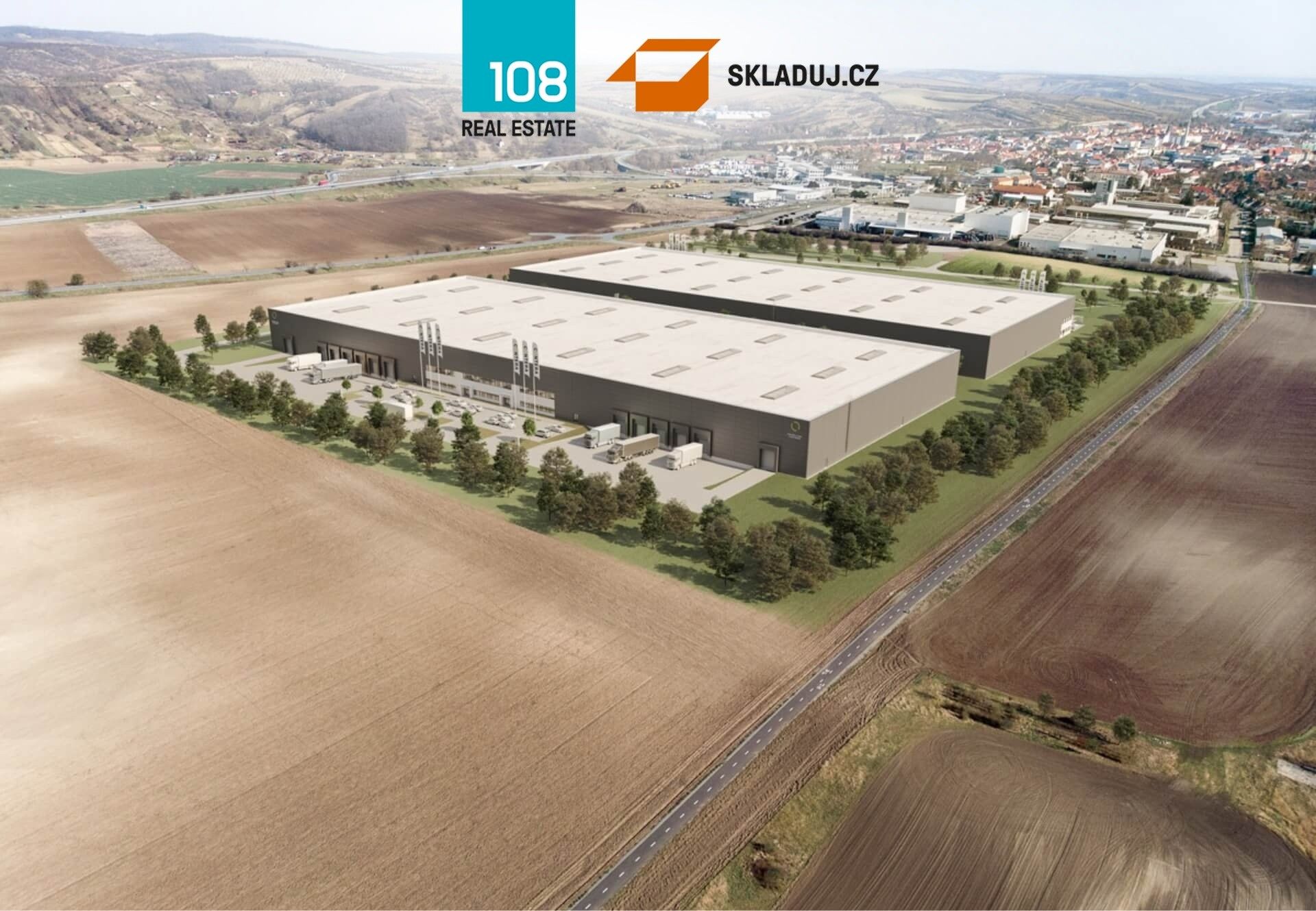 Sklady, Žižkova 750, Hustopeče, 20 400 m² - 2