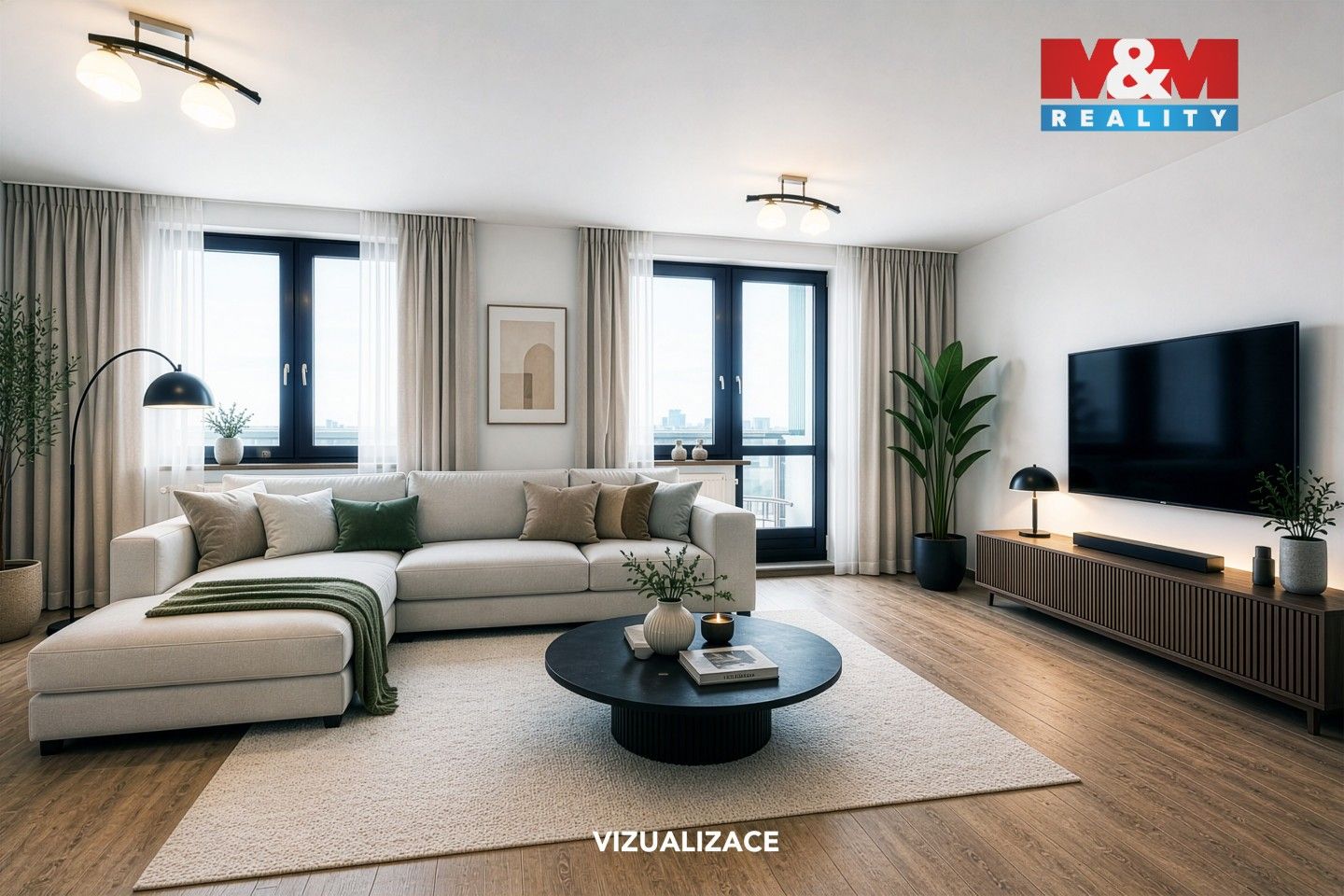 Byt 3+kk · 76 m² · Pujmanové, Praha - 3