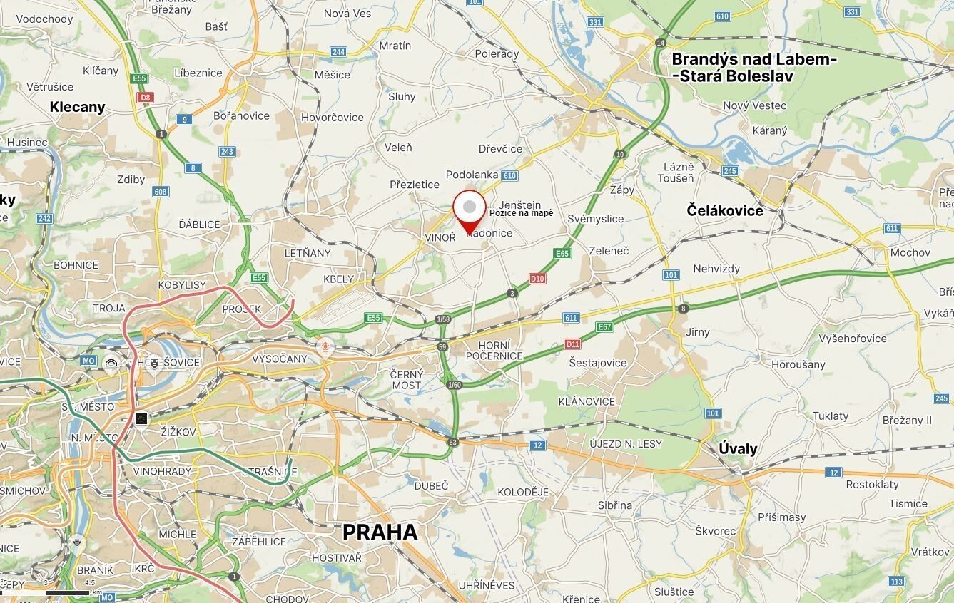 Pozemek · 420 m² · Radonice - 3