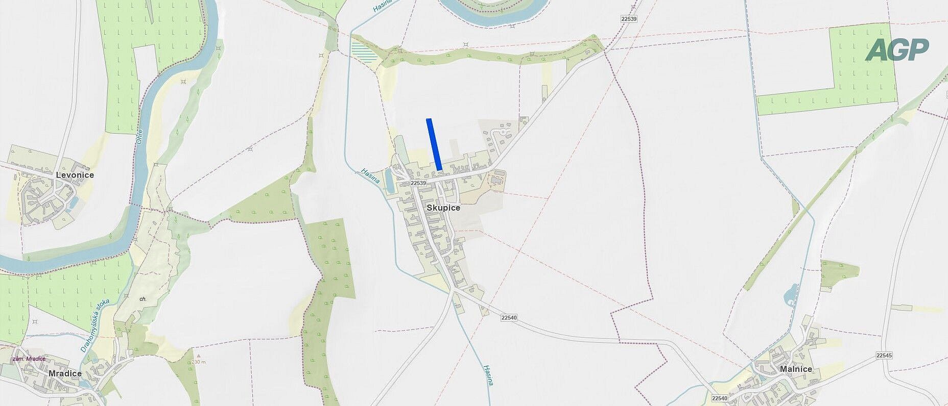 Prodej zahrada - Postoloprty - Skupice, okres Louny, Ústecký kraj - 2