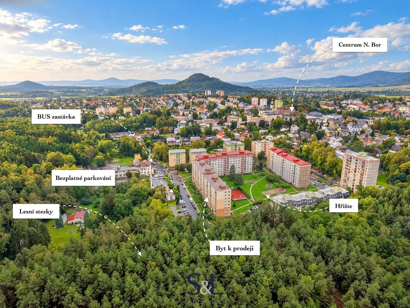 2+kk, Rumburských hrdinů, Nový Bor - Arnultovice, okres Česká Lípa, 43 m² - 2