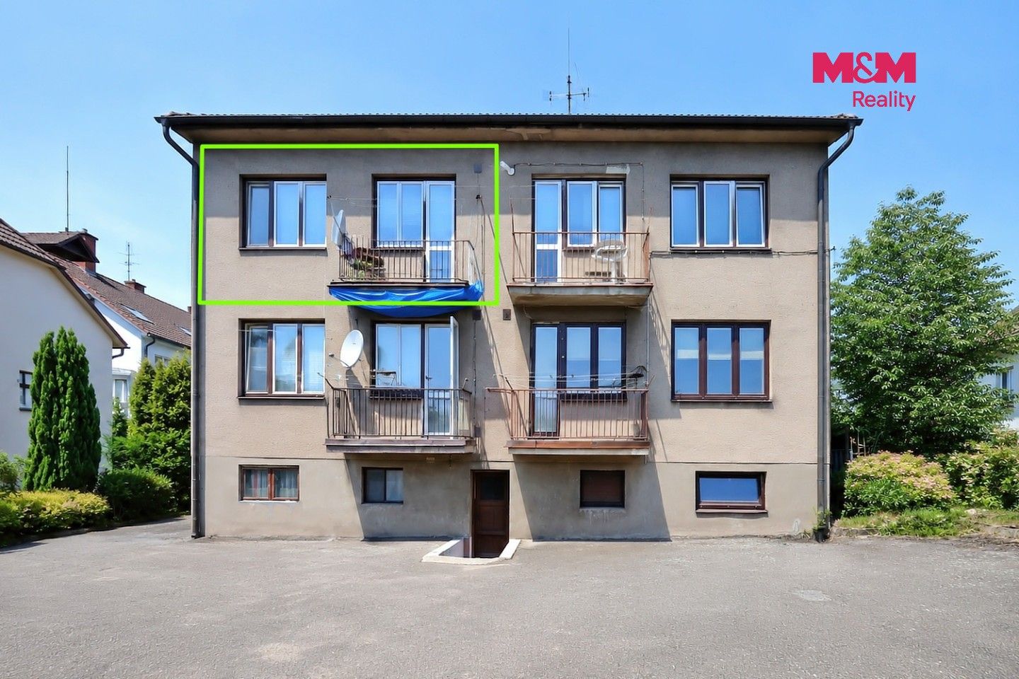 3+1, Tyršova, Nové Město na Moravě, 73 m²
