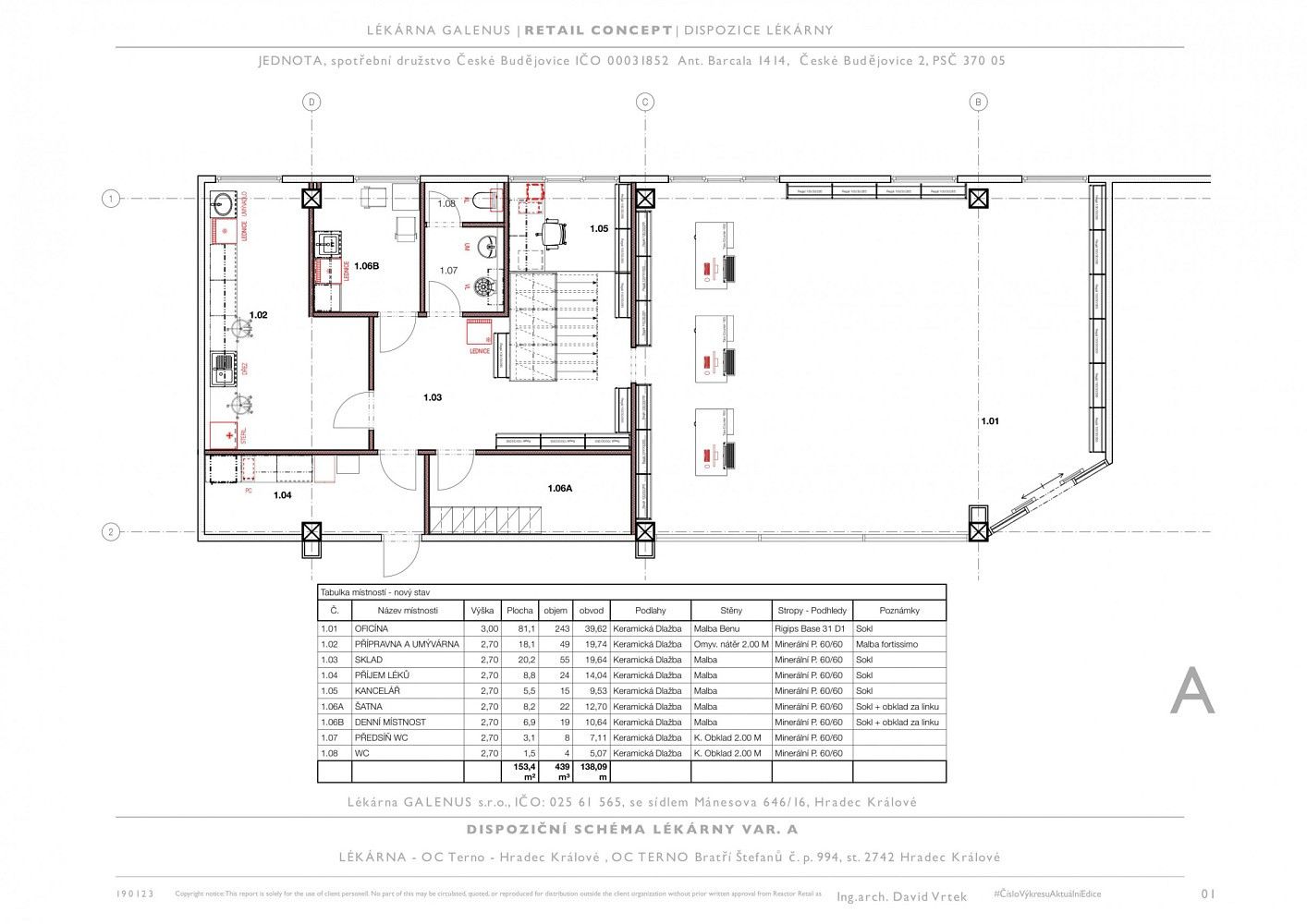 Obchodní prostory · 154 m² · Hradec Králové - Svinary, Královéhradecký kraj - 3