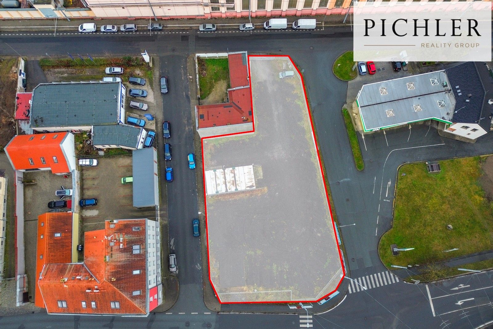 Pronájem komerční pozemek - Plzeň, 1 m²