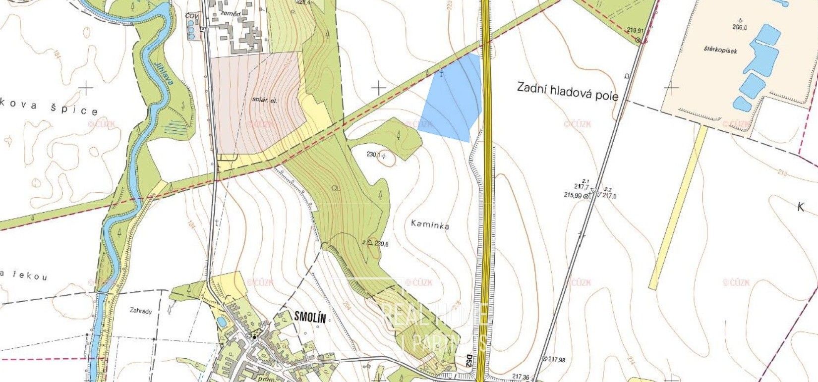 Zemědělské pozemky, Pohořelice, 14 583 m² - 2