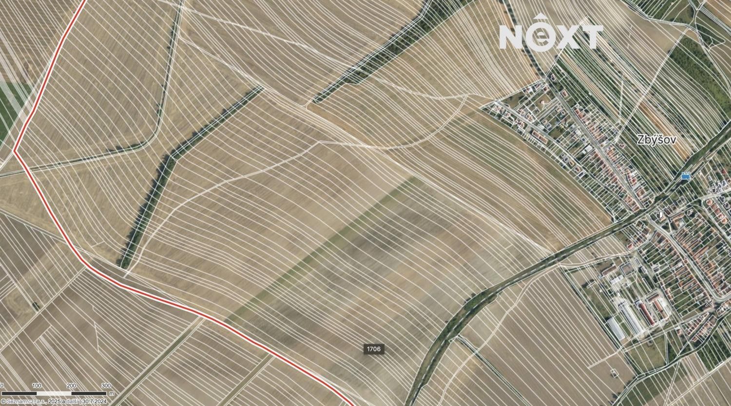 Zemědělské pozemky, Zbýšov