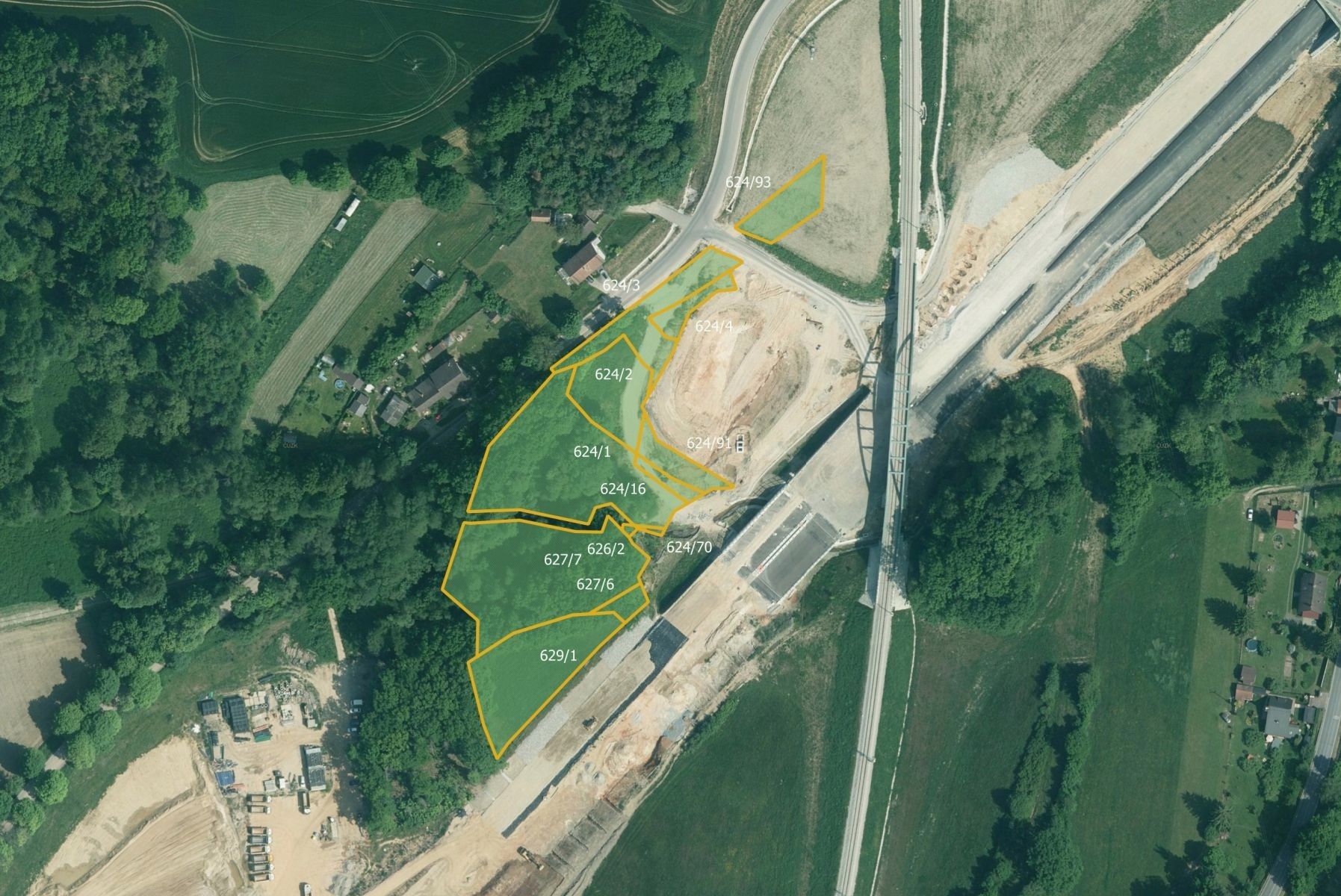 Zemědělské pozemky, Staré Hodějovice