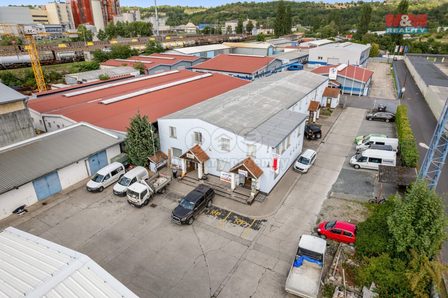 Prodej výrobní prostory - Cihelná, Štětí, 2 882 m²