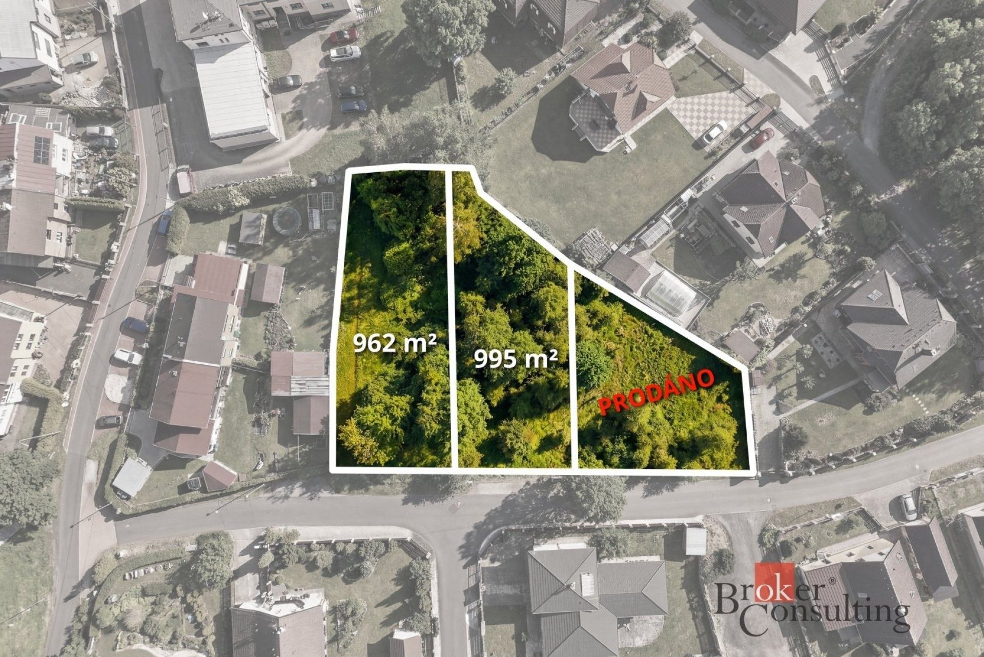Pozemky pro bydlení, Dolní Rychnov, 962 m² - 1