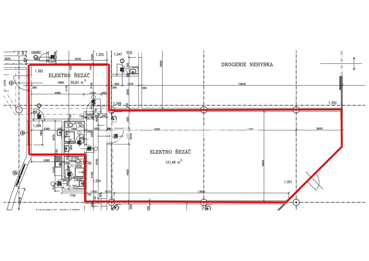 Obchodní prostory · 172 m² · Brno - Zábrdovice, okres Brno-město, Jihomoravský kraj - 4