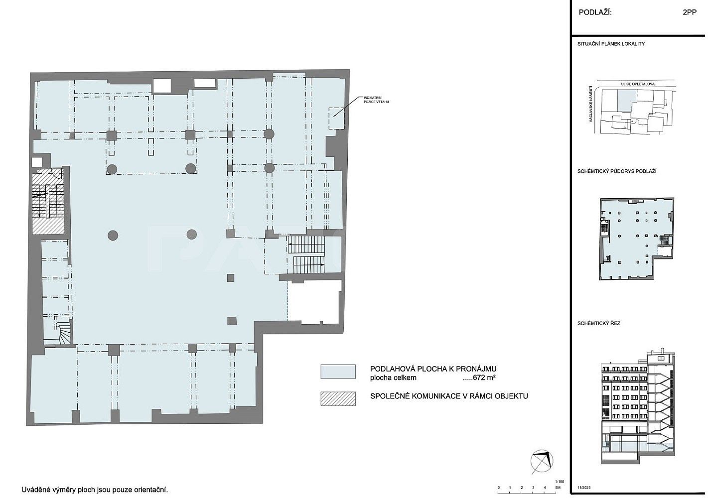 Obchodní prostory · 1 279 m² · Opletalova, Praha 1 - Nové Město - 3