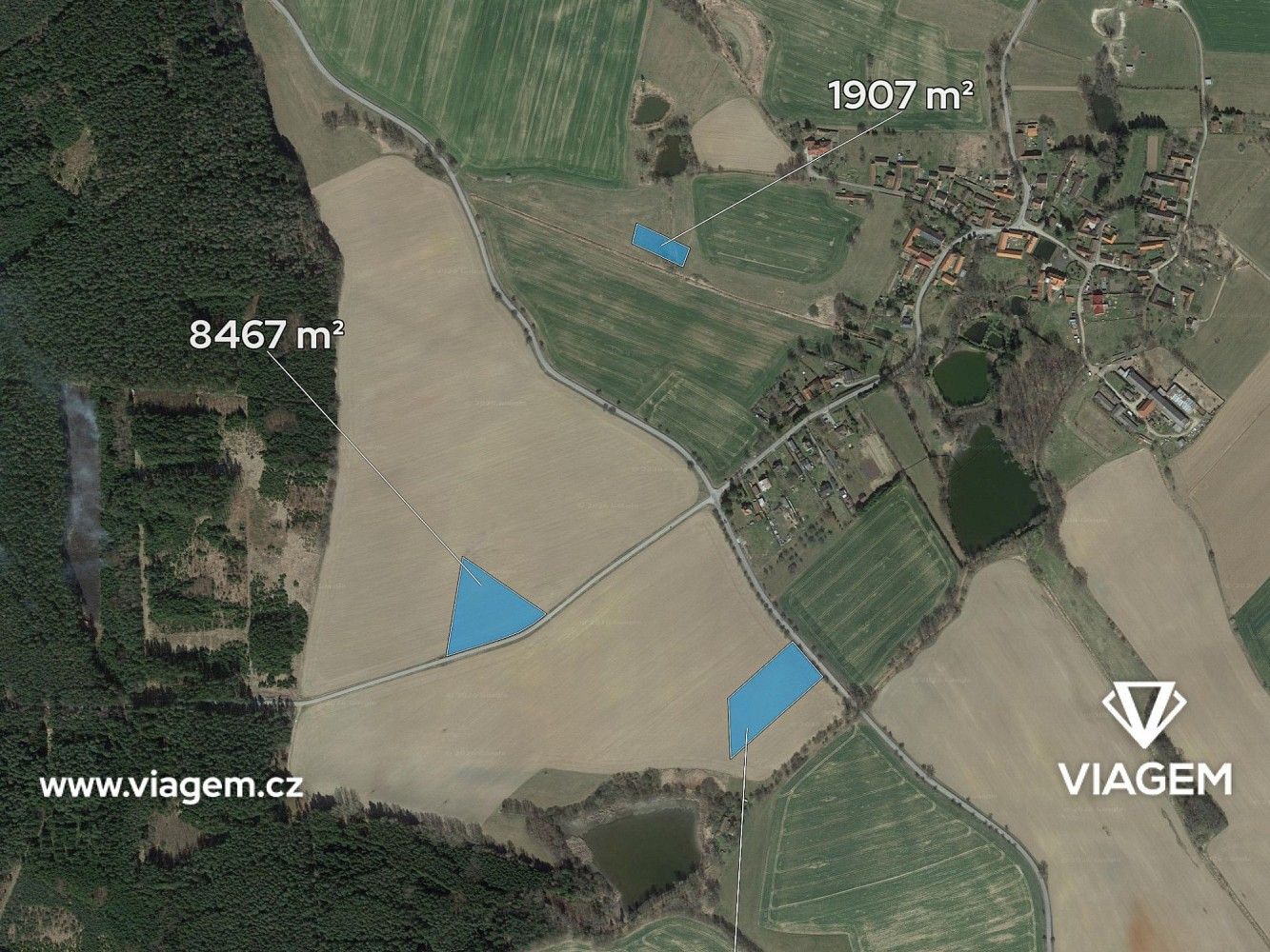 Zemědělské pozemky, Tučapy, okres Tábor, Jihočeský kraj - 2