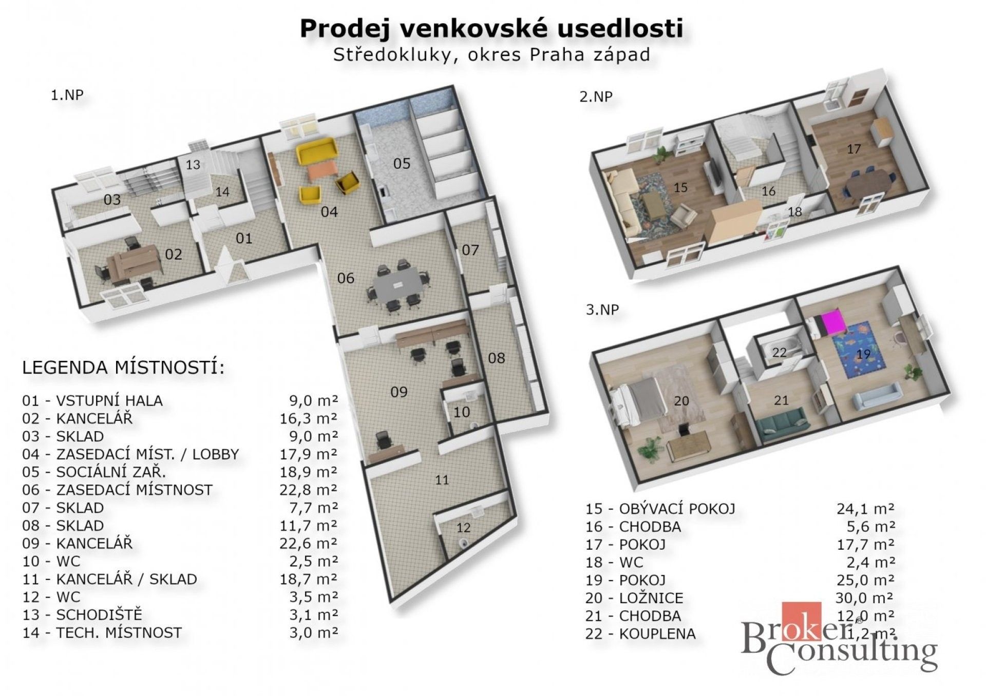 Rodinný dům · 579 m² · Kladenská, Středokluky - 3