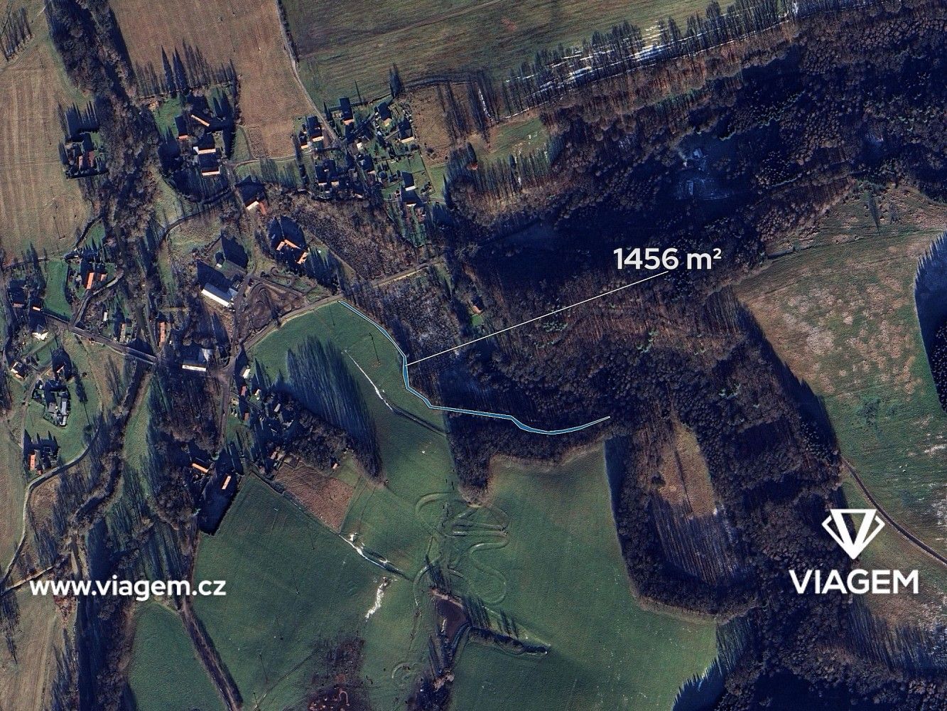 Zemědělské pozemky, Višňová, okres Liberec - 2