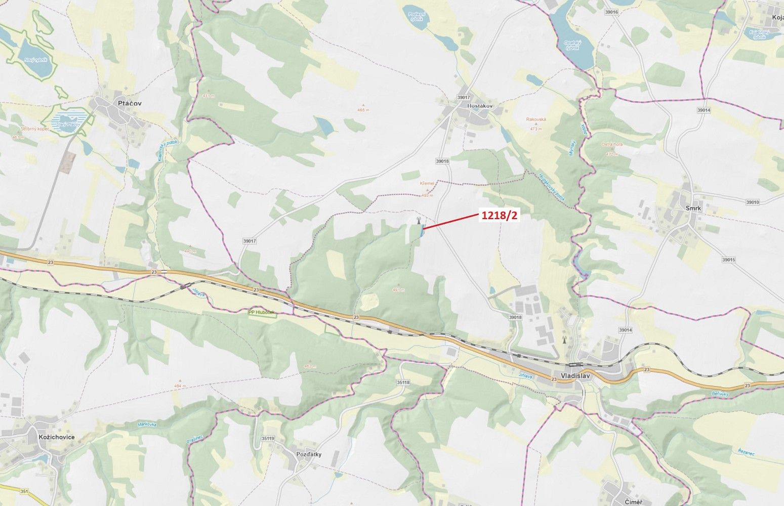 Lesy, Vladislav, okres Třebíč, Kraj Vysočina - 1