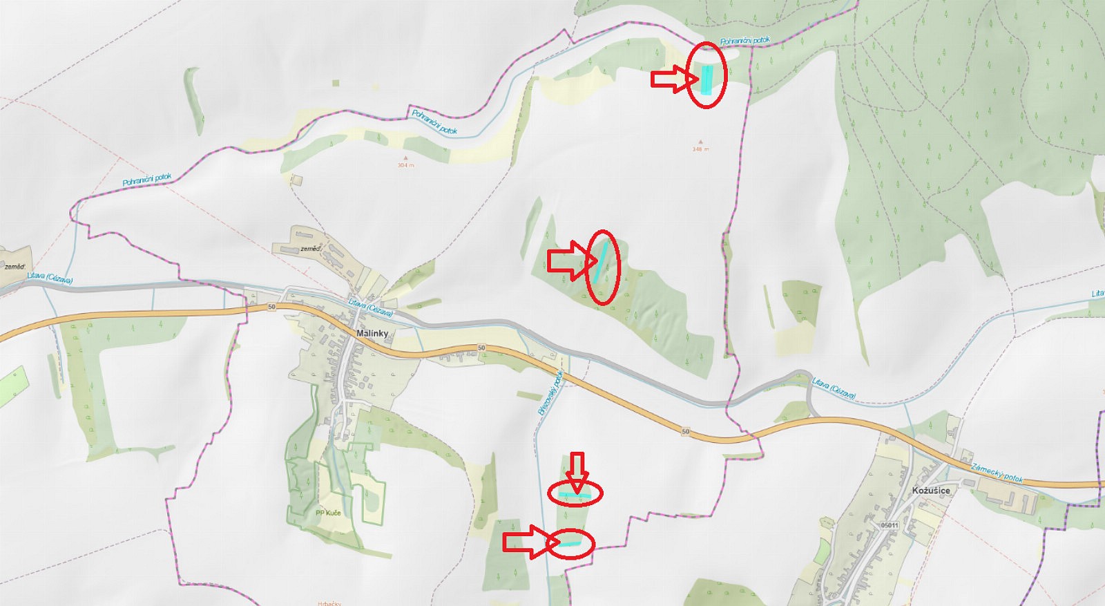 Les · Kunkovice - 3
