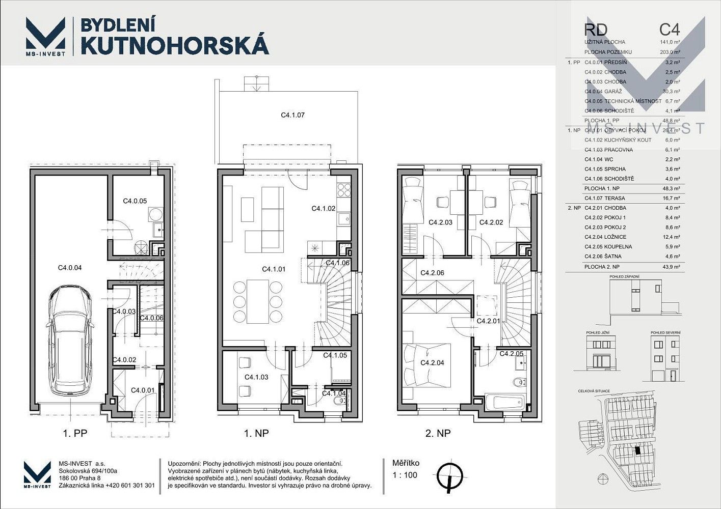 Prodej rodinný dům - Praha - Dolní Měcholupy, okres Praha 15, Hlavní město Praha, 141 m² - 5