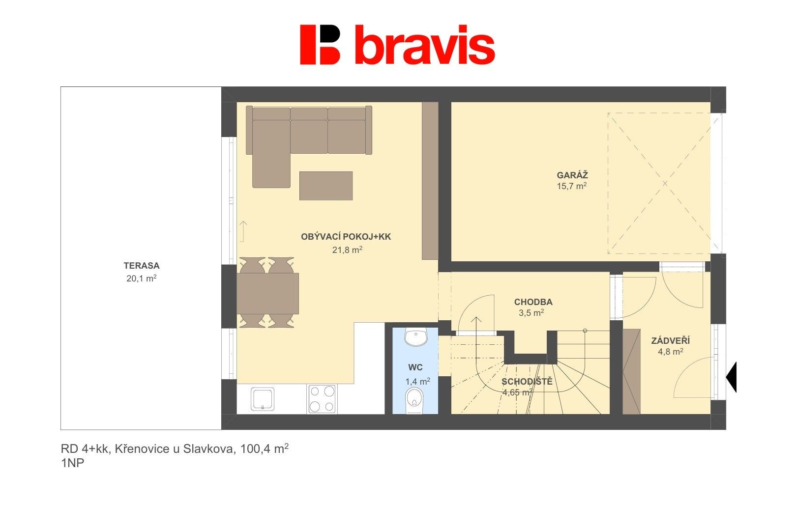 Prodej rodinný dům - Václavská 234, Křenovice, 231 m² - 5