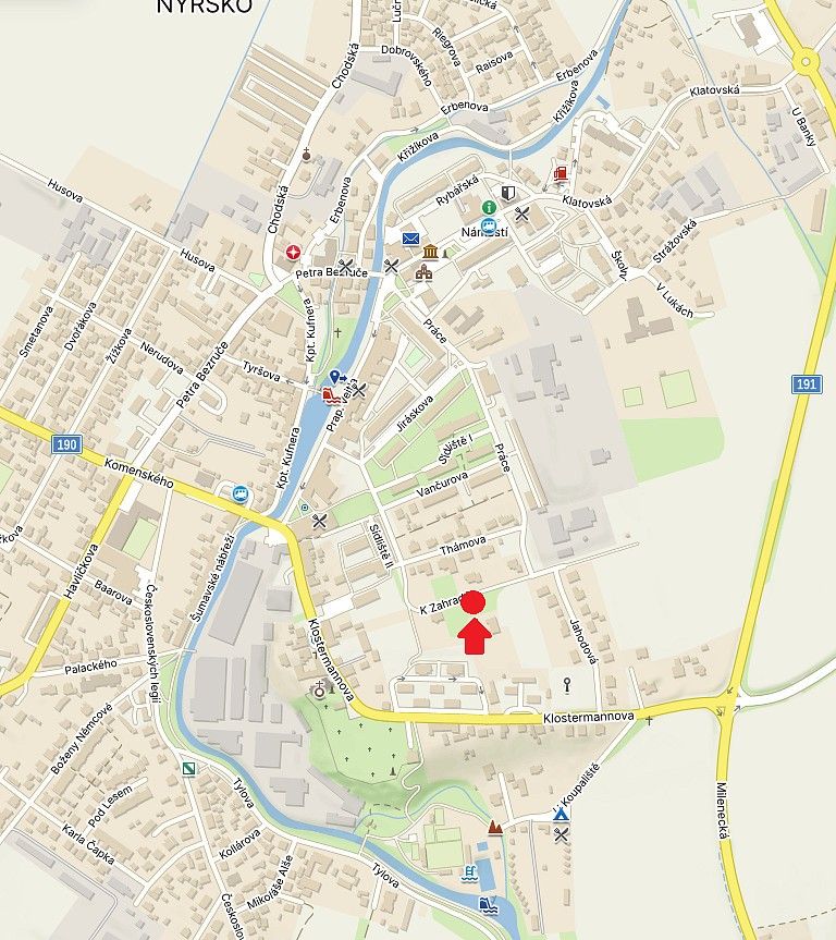 Pozemek pro bydlení · Nýrsko, okres Klatovy, Plzeňský kraj - 3