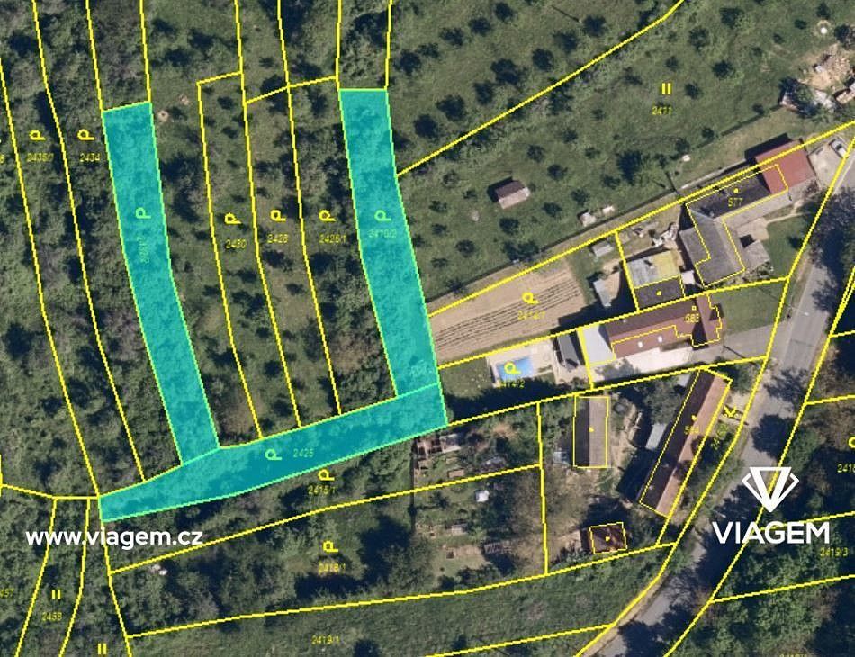 Prodej zahrada - Halenkovice, okres Zlín, Zlínský kraj - 2