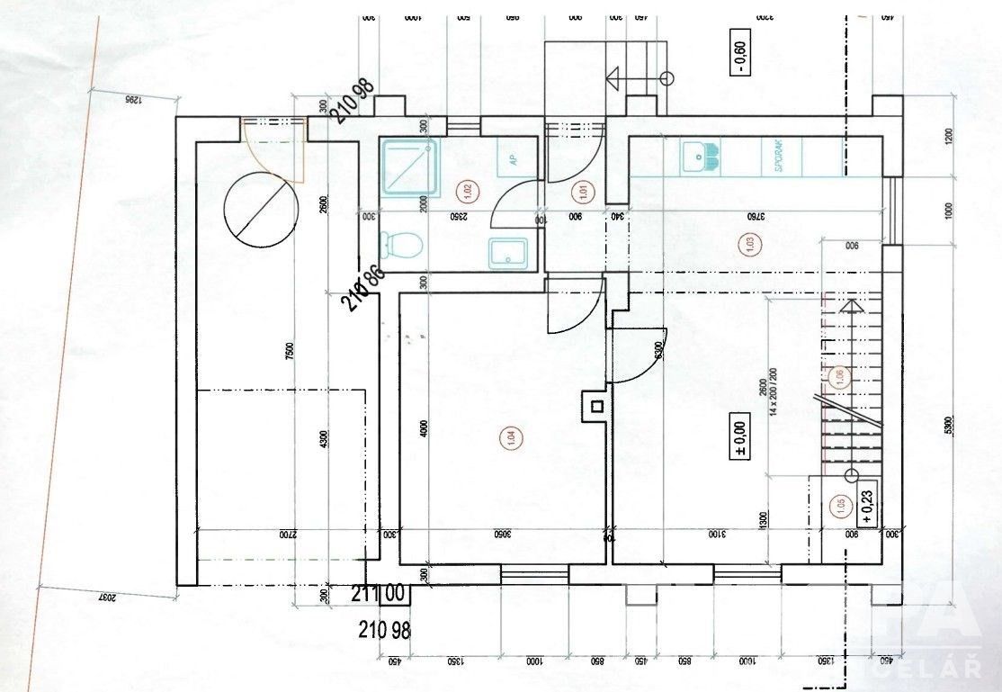 Prodej rodinný dům - Kejnská, Řevnice, 103 m²