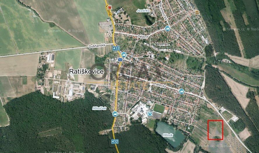 Prodej pozemek - Ratíškovice, 696 02, 827 m²
