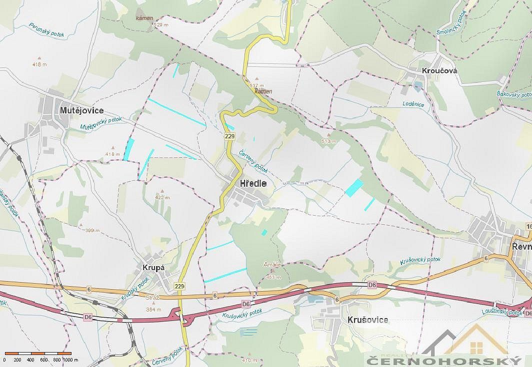 Zemědělské pozemky, Hředle, okres Rakovník - 1