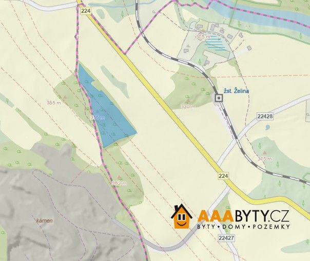 Prodej zemědělský pozemek - Rokle, 24 129 m²