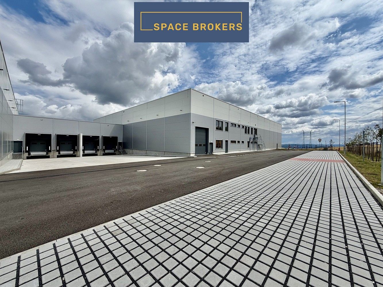 Sklady, Divišov, okres Benešov, 2 398 m² - 2