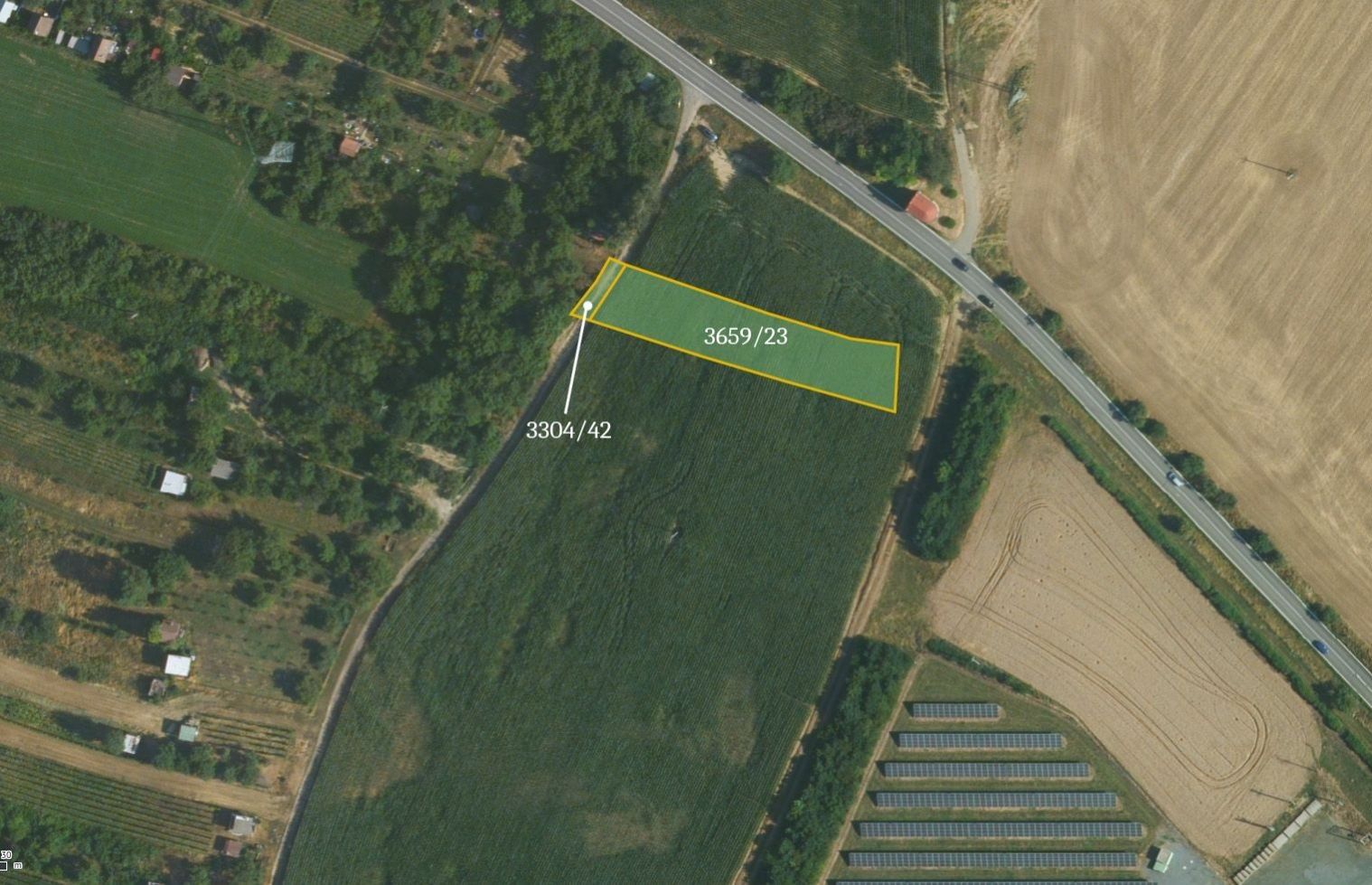 Prodej zemědělský pozemek - Kyjov, 2 692 m²