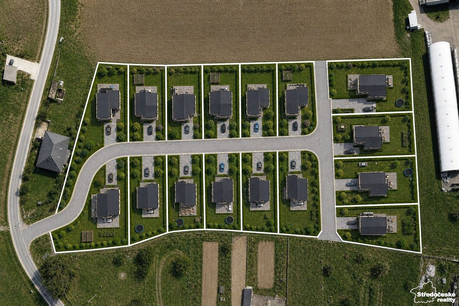 Prodej pozemek pro bydlení - Žerčice, okres Mladá Boleslav, Středočeský kraj - 5