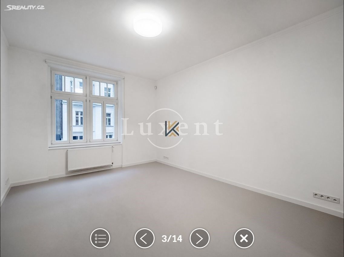 Kanceláře, Janáčkovo nábřeží, Praha, 100 m²