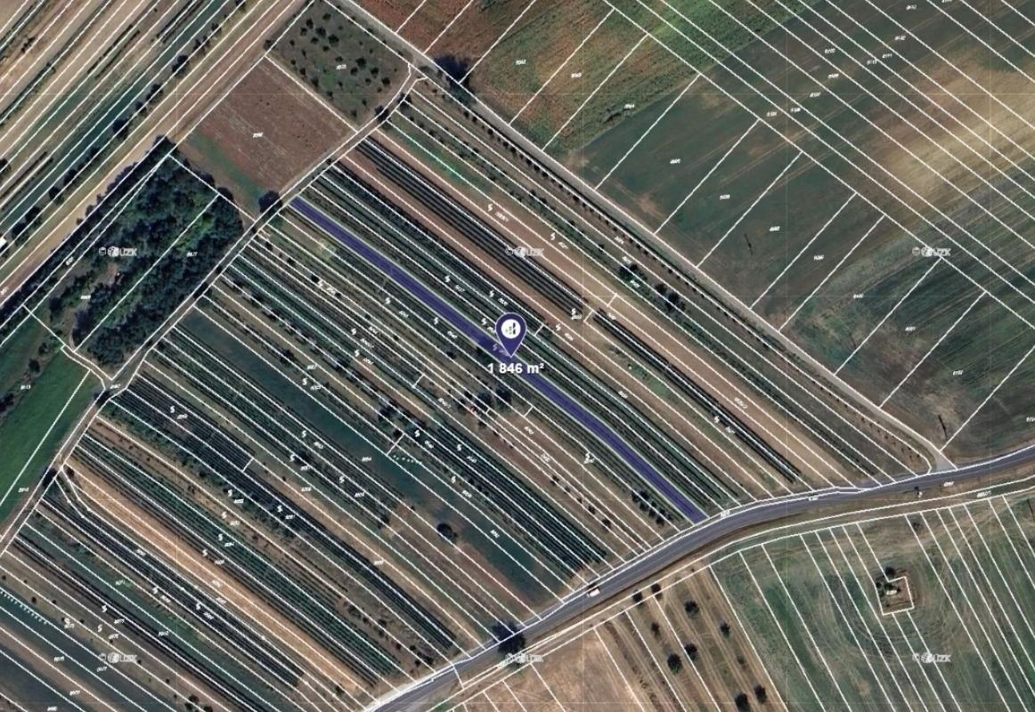 Zemědělský pozemek, 1 846 m²