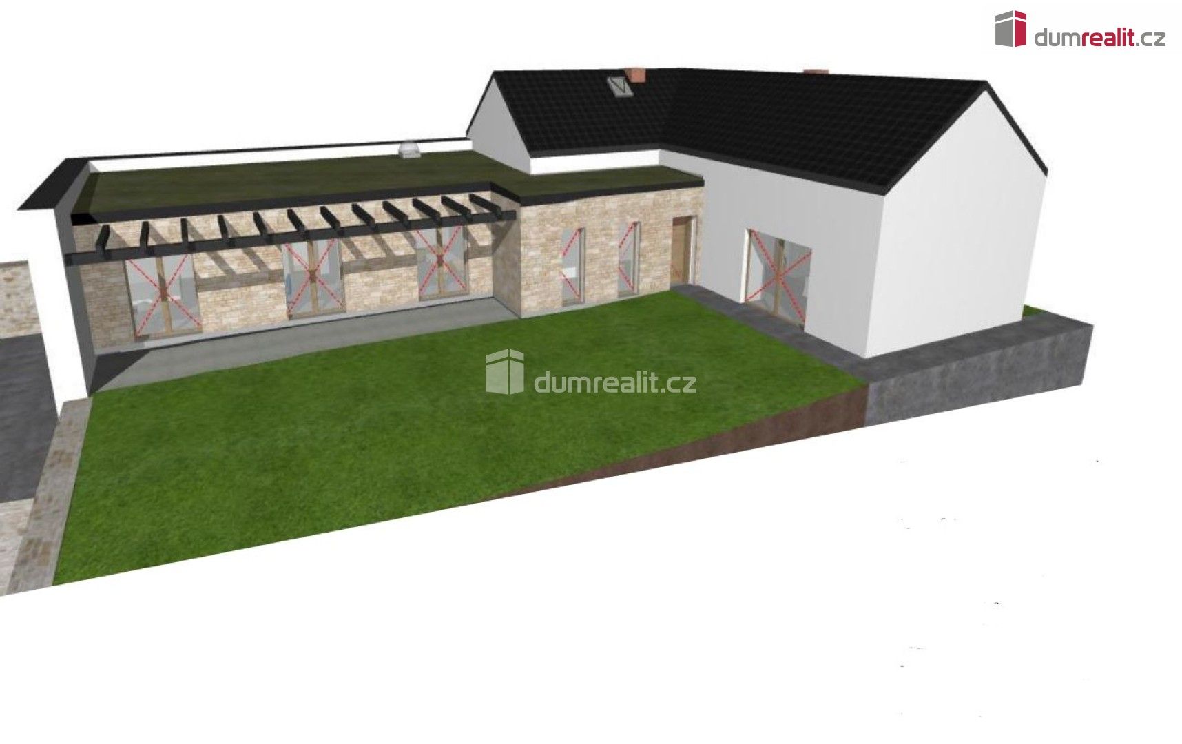 Rodinné domy, Trněný Újezd, Mořina, 160 m²